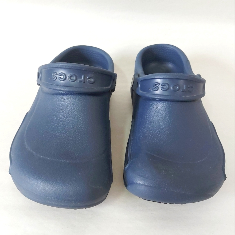 Crocs Unisex Sandals Blue Comfort Slide Slip-on Comfy Beach Non-Slip Water Shoes